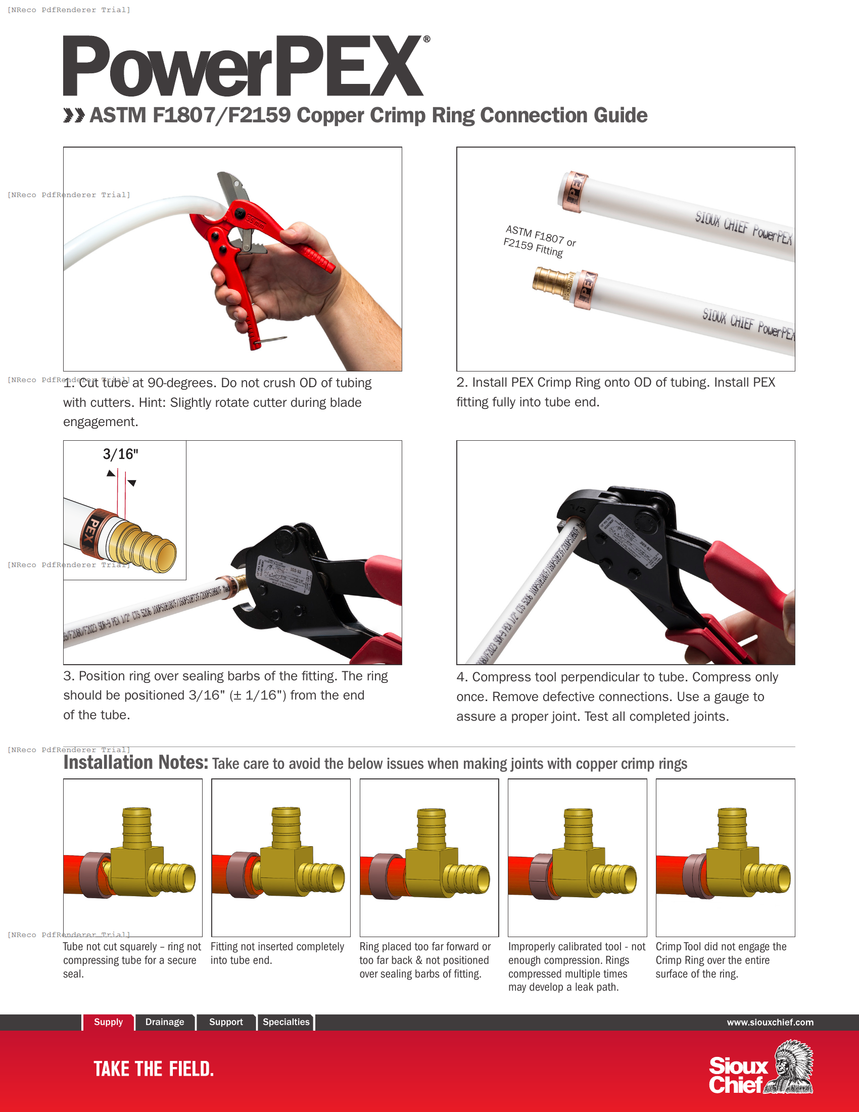 649X SERIES - CRIMP RING - INSTRUCTION SHEET.PDF Technical Document